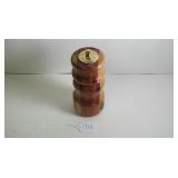 Handcrafted Combo Pepper Mill and Salt Shaker