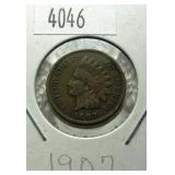 1907 Indian Head Penny G4 Condition