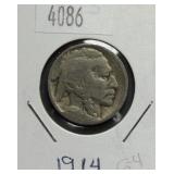1914 Buffalo Nickel G4 Condition