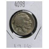 1916 Buffalo Nickel VG8 Condition