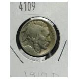 1917 D Buffalo Nickel G4 Condition