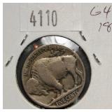 1917 D Buffalo Nickel G4 Condition