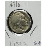 1918 S Buffalo Nickel G4 Condition