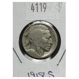 1918 S Buffalo Nickel G4 Condition