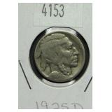 1925 D Buffalo Nickel G4 Condition