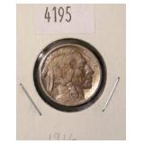 1916 Buffalo Nickel G4 Condition