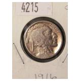 1916 Buffalo Nickel G4 Condition