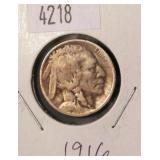 1916 Buffalo Nickel VG8 Condition