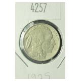 1925 Buffalo Nickel VF20 Condition
