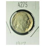 1917 Buffalo Nickel G4 Condition