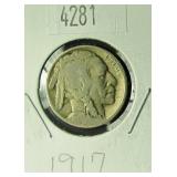 1917 Buffalo Nickel G4 Condition