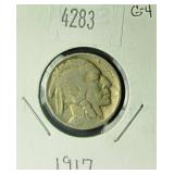 1917 Buffalo Nickel G4 Condition