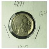 1917 Buffalo Nickel G4 Condition