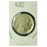 1917 Buffalo Nickel G4 Condition