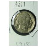 1918 Buffalo Nickel G4 Condition