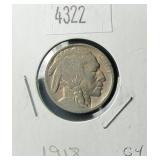 1918 Buffalo Nickel G4 Condition
