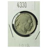 1918 Buffalo Nickel G4 Condition
