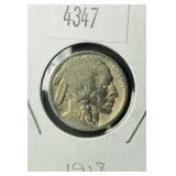 1918 Buffalo Nickel G4 Condition