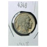 1918 Buffalo Nickel G4 Condition