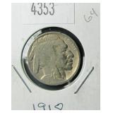 1918 Buffalo Nickel G4 Condition