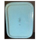 ELITE AUSTRIA BLUE GRANITEWARE TRAY NO.35