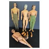 G.I.JOES FOR PARTS 2 FLATS