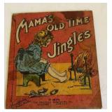 MOMï¿½S OLD-TIME JINGLES 1926 LINEN BOOK