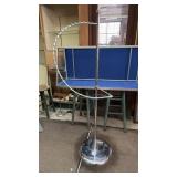 EARLY CLOTHES RACK ON BASE