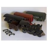 1970ï¿½S CAST IRON TRAIN SET