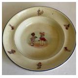 CHILDï¿½S PLATE, LIMOGE, CHINA, OHIO