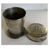 VTG CYCLISTS GUR COLLAPSABLE DRINKING CUP