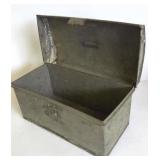 VERY  OLD TIN  BOX