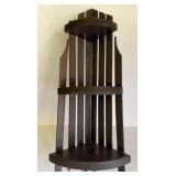 ARTS AND CRAFTS MISSION STYLE CORNER SHELF