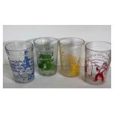 SET OF 4 NURSERY RHYME JELLY JARS