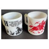 2-HAZEL ATLAS COWBOY CUPS