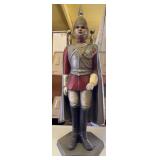 ENGLISH SOLDIER ALUM.FIRE PLACE SET