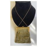ART DECO VTG GOLD MESH PURSE-1920ï¿½S-30S