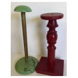 2-VINTAGE HAT HOLDERS