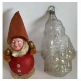 2-VTG CHRISTMAS ORNAMENTS-