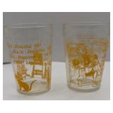 ANCHOR HOCKING NURSERY RHYME GLASSES