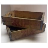 2-EARLY 7UP CRATES