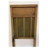 VINTAGE NATIONAL WASHBOARD -THE BRASS KING