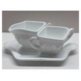 No, Glass three-piece set