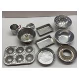 LOT OF ALUM.Childs dishes