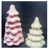 2-VTG CHRISTMAS CANDLES