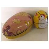 TIN CANDY CONTAINERS