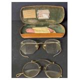 PAIR OF OLD EYEGLASSES