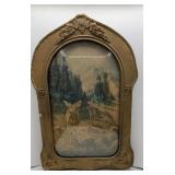 VTG W A CARSON PRINT/FRAMED