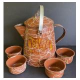 1940ï¿½S COLUMBIA ENAMELWARE COFFEE CADDY SET