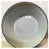 LARGE GRANITE WEAR WASH TUB DOUBLE HANDLED